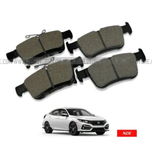 BRAKE DISC PAD SET REAR GENUINE FOR HONDA CIVIC (2016-2021)