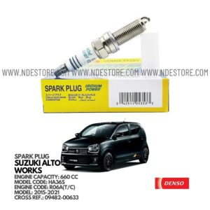 SPARK PLUG IRIDIUM FOR SUZUKI ALTO WORKS HA36S (2015-2021)